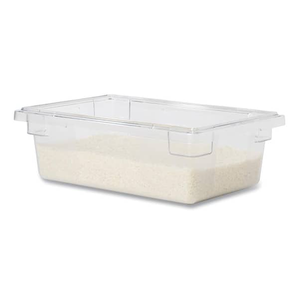 Rubbermaid 4 Qt. Clear Square Polycarbonate Food Storage Container
