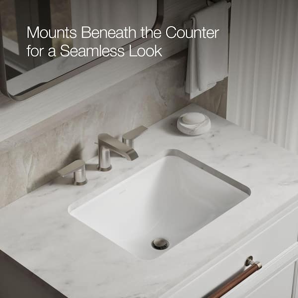Have a question about KOHLER Caxton 20.4 in. x 15.75 in
