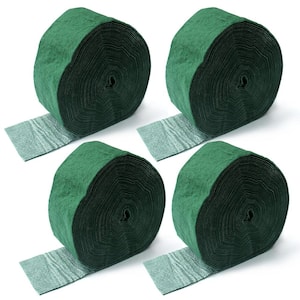 4.7 in. x 65 ft. Single Laminated Tree Protector Wraps Green for Gardening Tree Protector(4-pack)