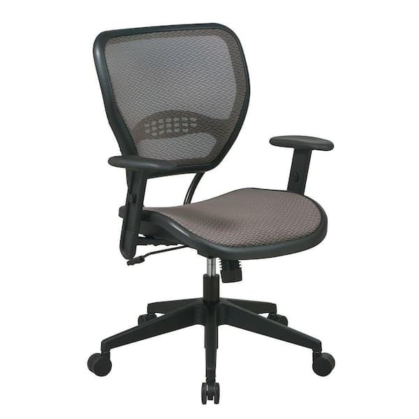 Office Star Products Deluxe Tan and Black AirGrid Back Office Chair