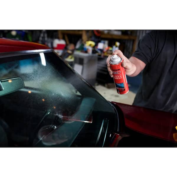 Perfect for keep your LCD screen and plastics clean in your car with the  new 2 in 1 Display cleaner! Simply spray and use the suede covering to give  a
