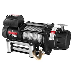 10,000 lbs. Capacity Electric Elite Combat Winch with Steel Cable