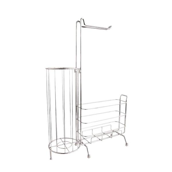 Home Decorators Collection 15 in. W Bath Caddy in Chrome