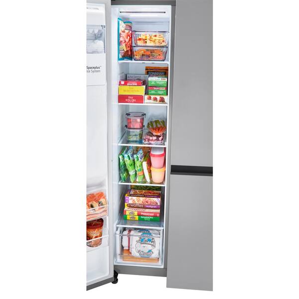 lg side by side refrigerator home depot