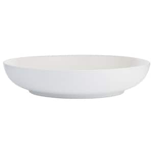 Colorwave White 10.75 in., 89.5 oz. (White) Stoneware Pasta Serving Bowl