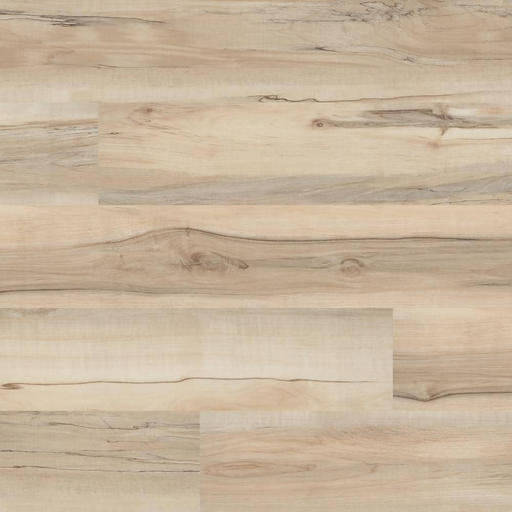 A&A Surfaces Alpine Mountain 12 MIL x 7 in. W x 48 in. L Waterproof Click Lock Luxury Vinyl Plank Flooring (1307.35 sq. ft./pallet)