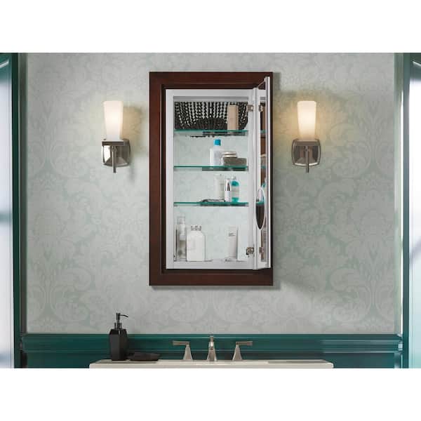 KOHLER Verdera 15 in. W x 30 in. H Recessed Medicine Cabinet with Magnifying Mirror
