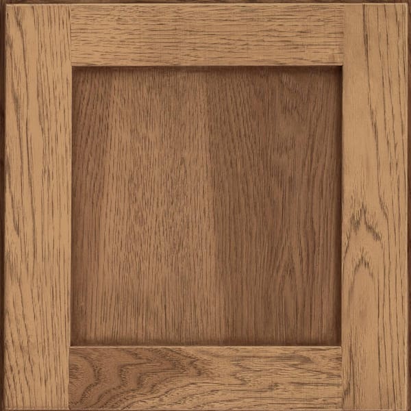 KRAFTMAID SIMPLICITY Thornton Simplicity 14-5/8 x 14-5/8 in. Cabinet Door Sample in Husk