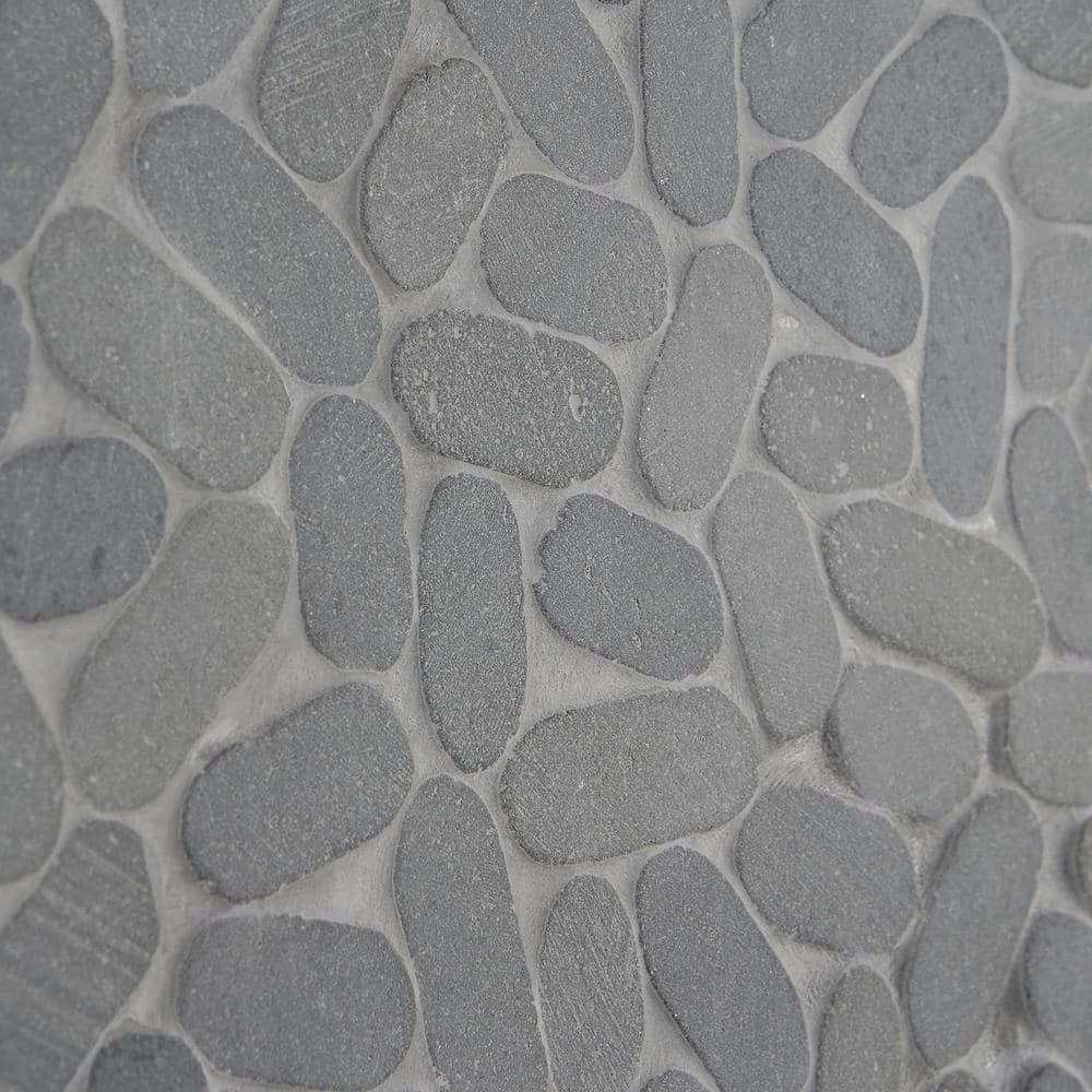 Multicolored Natural Stone Pebble Mosaic Tile for Floors and Walls