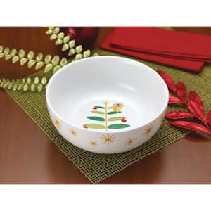 Holiday Hoot 10 in. Serving Bowl