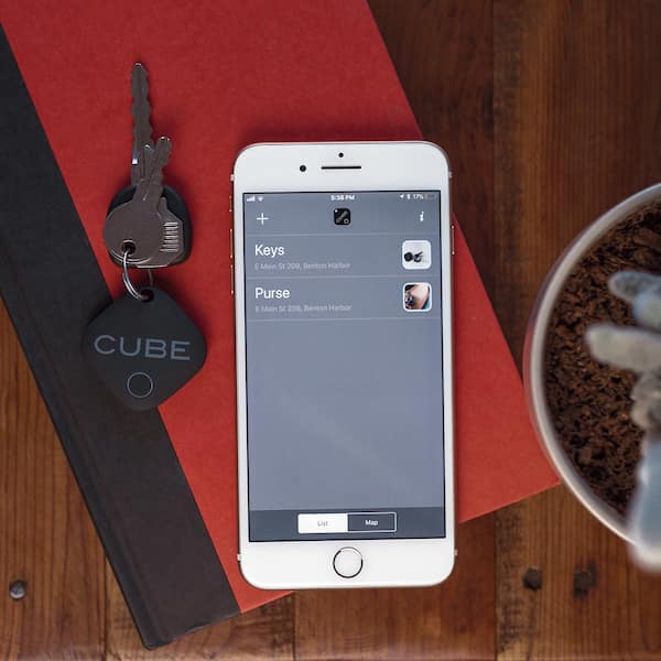 Cube Bluetooth Tracker Key Finder Phone Locator Replaceable
