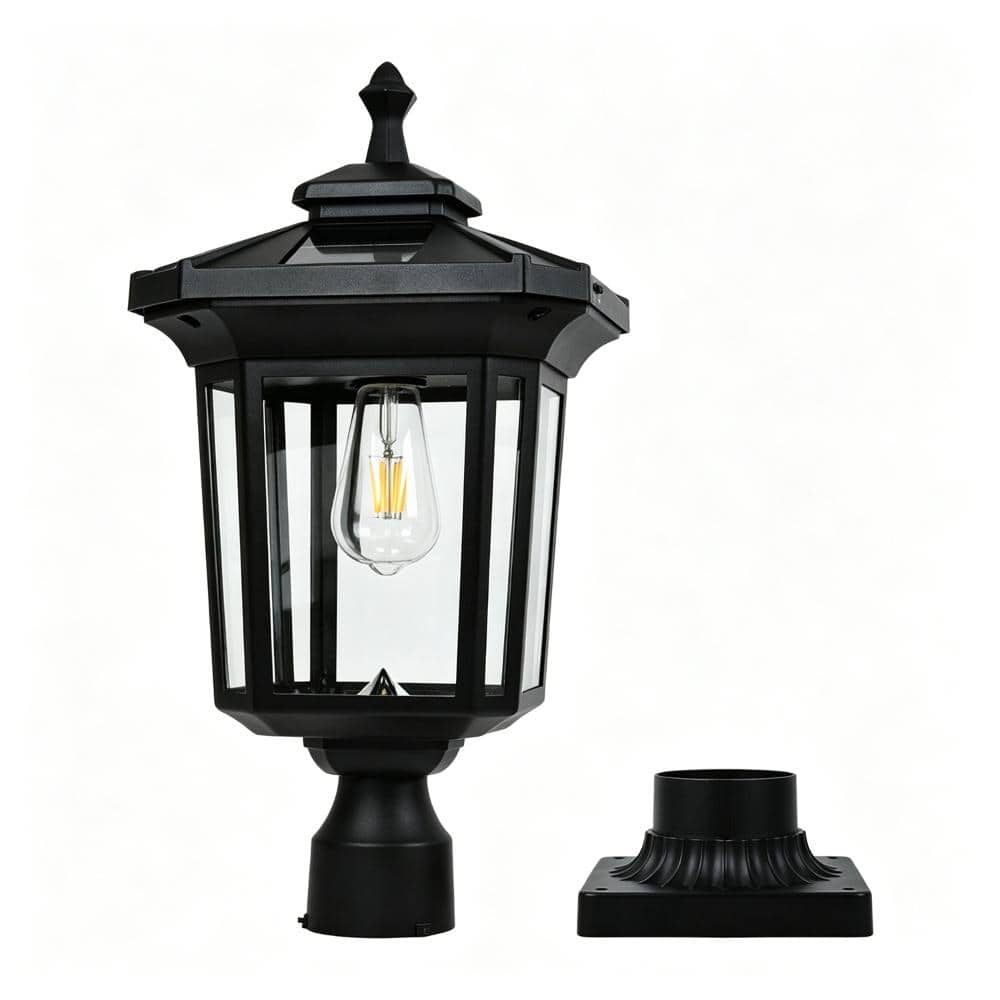 Solar Outdoor Weather Resistant Post Light ,Dusk To Dawn LED price history on PriceWatchPro