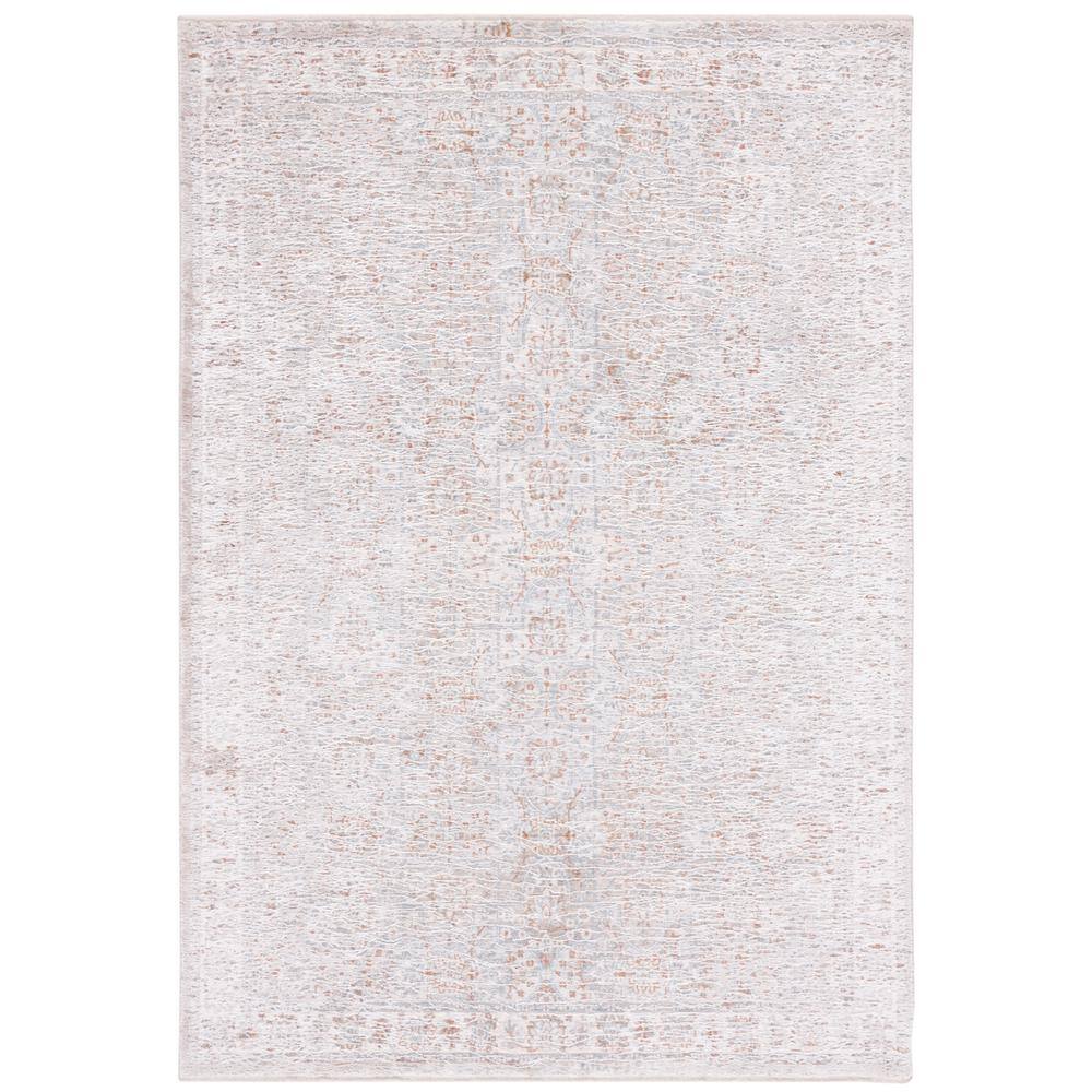 Marmara Blue Rectangular 59" Stain-Resistant Viscose Area Rug