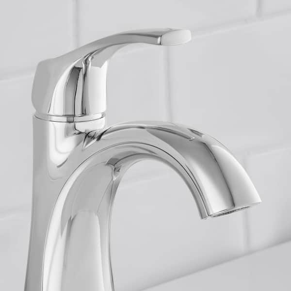Arnette Single Handle Single Hole Bathroom Faucet in Chrome Arnette Single Handle Single Hole Bathroom Faucet in Chrome