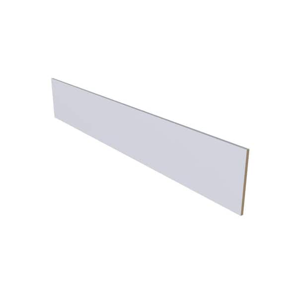Retread 0.375 in. x 7.5 in. x 48 in. Primed White MDF Stair Riser