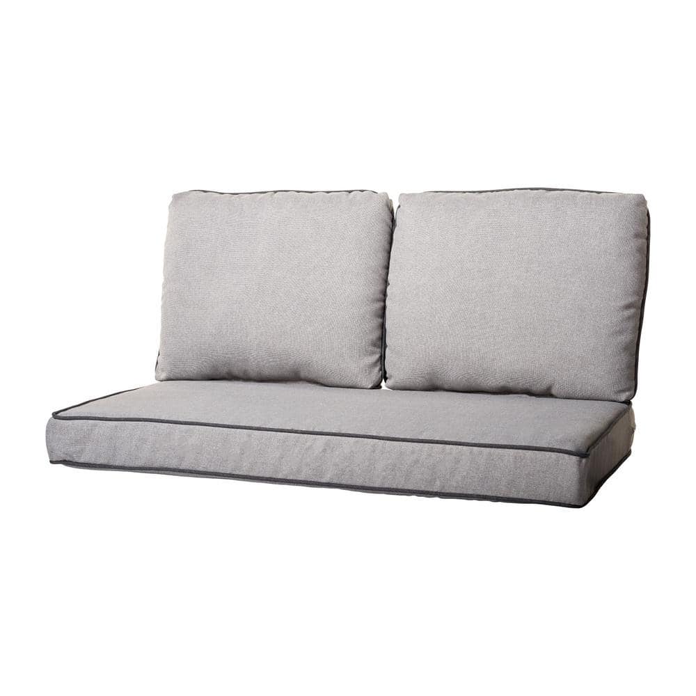 HAVEN WAY 46 in. x 26 in. 2Piece Universal Outdoor Deep Seat Loveseat