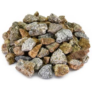 0.25 cu. ft. 3/4 in. Mojave Gold Crushed Landscape Rock for Gardening, Landscaping, Driveways and Walkways