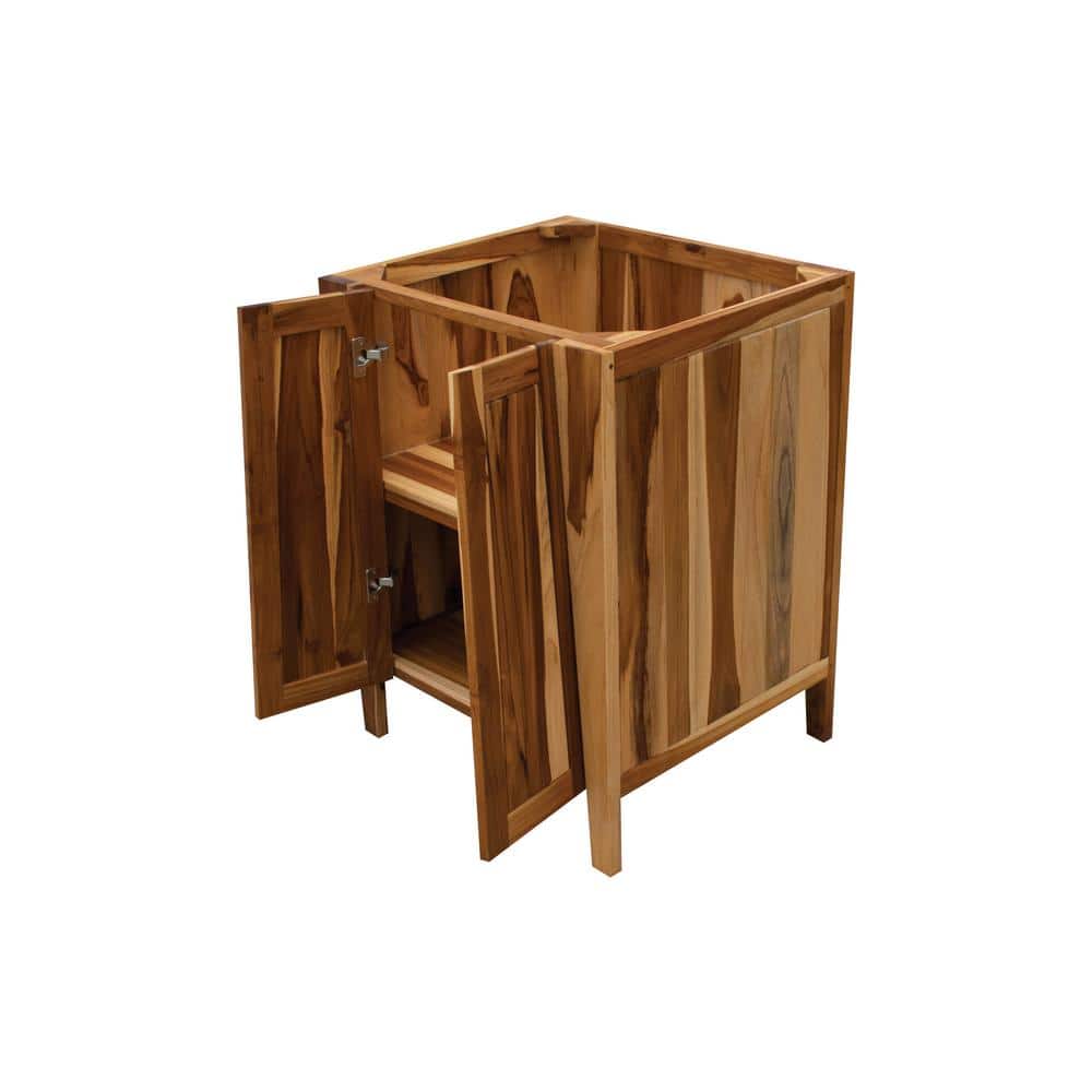 Significado 24" Unfinished Teak Wood Freestanding Vanity