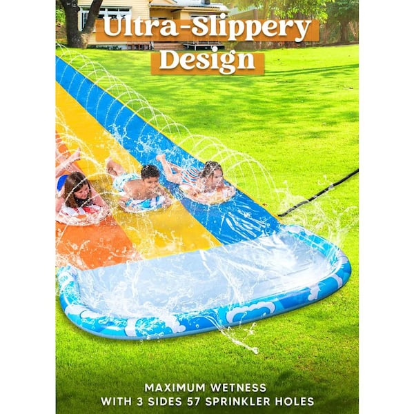 Splish Splash Large Slippery Slide Banzai Splish Splash Water Park