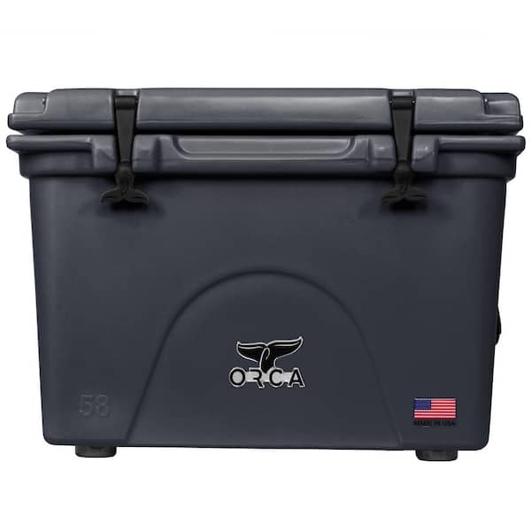 ORCA 58 qt. Hard Sided Cooler in Charcoal Grey