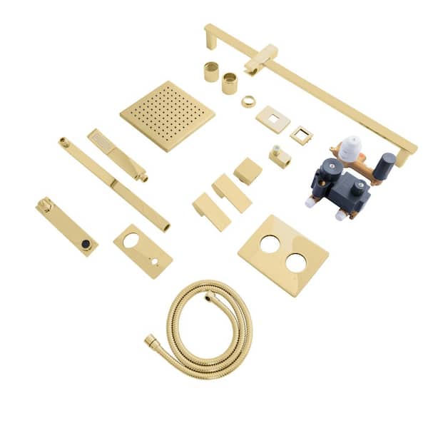 ZLINE Bliss Shower System in Polished Gold (BLS-SHS-PG) ZLINE Bliss Shower System in Polished Gold (BLS-SHS-PG)