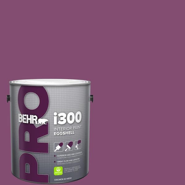 BEHR PRO 1 gal. #680B-7 Sugar Plum Eggshell Interior Paint