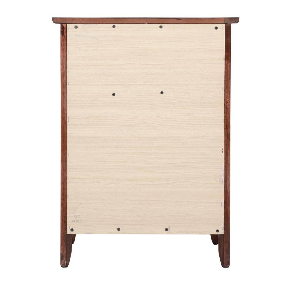 Lzzy Modern Classic Cherry 1-Drawer Nightstand