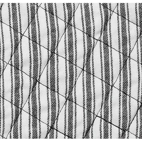 Sawyer Mill Black Striped Cotton Oven Mitt Set
