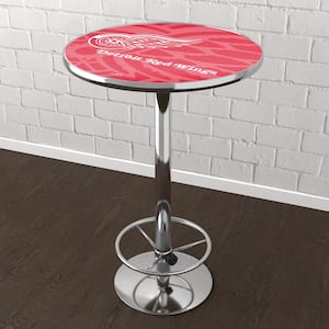 Red pub table discount set