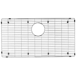 Precision 29.44 in. L x 15.44 in. W Bottom Grid in Stainless Steel