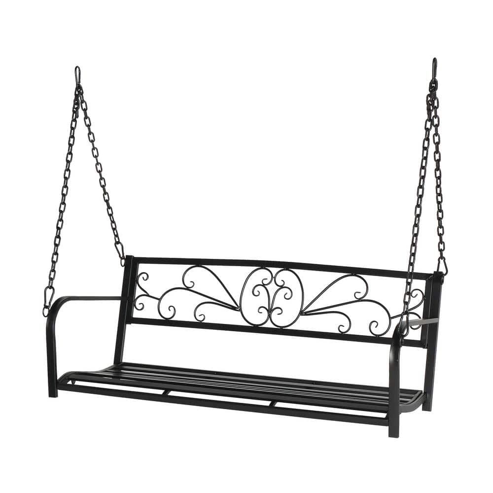 willit-2-person-metal-porch-swing-with-red-cushion-convertible-canopy