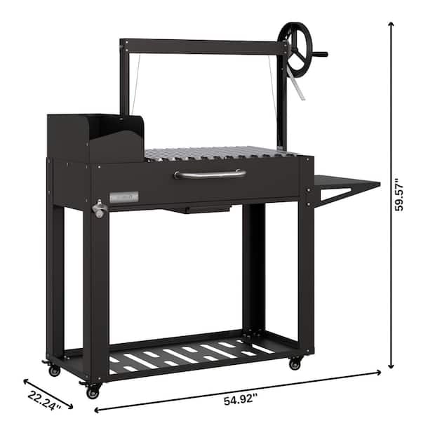 Koolmore 54 in. Argentine Santa Maria Charcoal Grill with