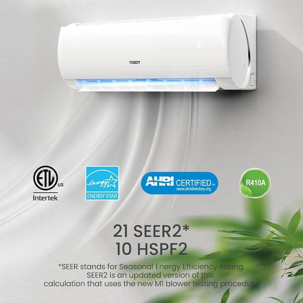 Tosot 36,000BTU Quad-Zone Mini Split AC with Heat Pump