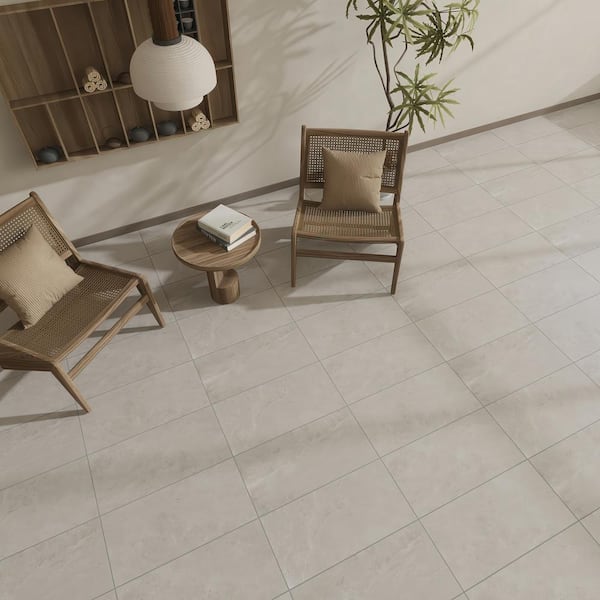 Italian Metalia Porcelain 12 in. x 24 in. x 9mm Flooring and Wall Tile Pallet - Gray (35PCS, 70 sq. ft.)