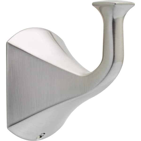 Photo 1 of Pierce Single Towel Hook in Spotshield Brushed Nickel does not come with mount just hook 