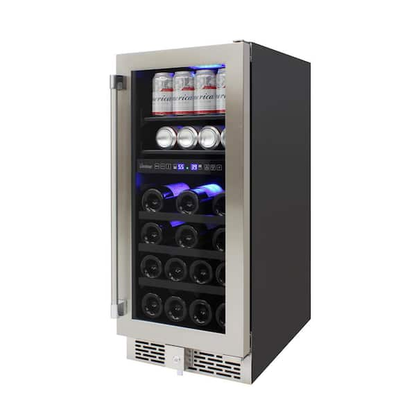 Phiestina15 Inch Beverage Cooler Under The Counter Beverage Cooler Built In Beverage  Coolers 96 Can Beverage Cooler Cabinet Beer Fridge Drinks Fridge