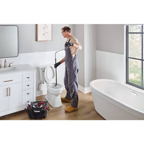 3 ft. Toilet Auger Drain Snake and 60 oz. Drain Cleaner Combo