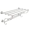Allied Brass Waverly Place Collection 24 in. W Train Rack Towel Shelf ...