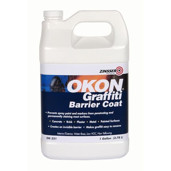 OKON 1-gal. Graffiti Barrier Coat for Sealed Surfaces-DISCONTINUED