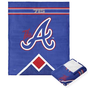 MLB Braves City Connect Silk Touch Polyester Throw Blanket