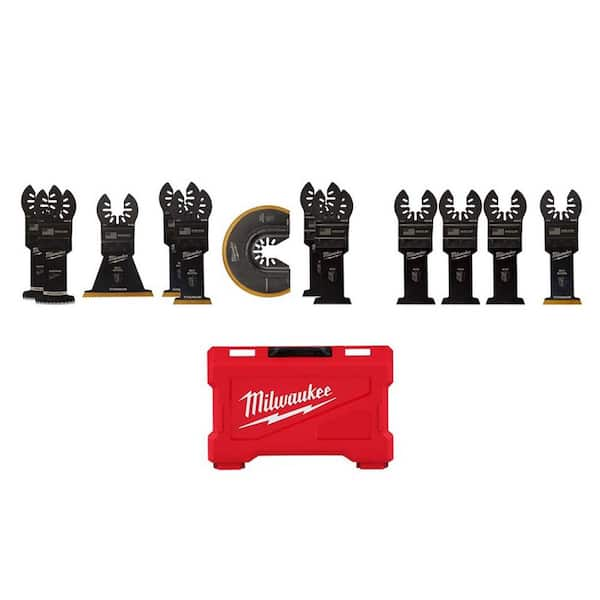 Milwaukee Oscillating MultiTool Blade Kit (12Piece) 491092124925