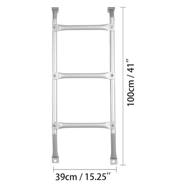 VEVOR Egress Ladder Basement 4 Steps Basement Egress Ladder Loft Ladder Window Well Ladder