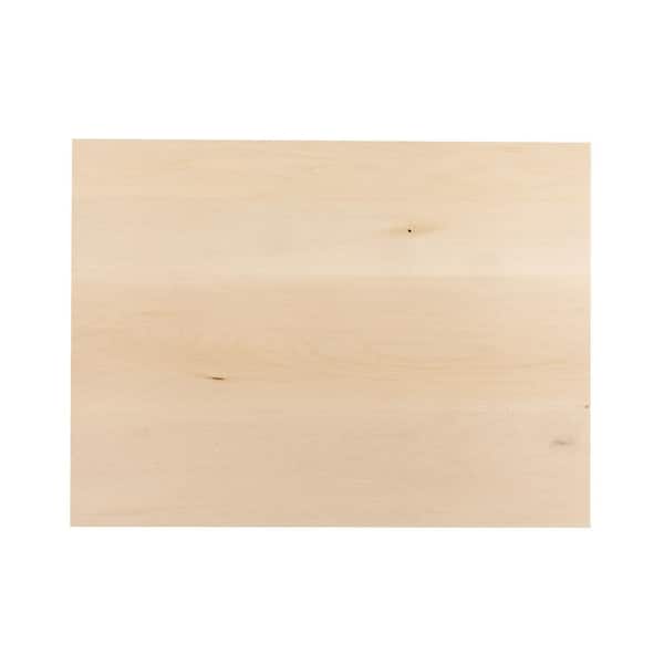 Walnut Hollow 3/4 in. x 12 in. x 16 in. x Edge-Glued Basswood Hardwood Board
