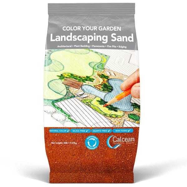 Calcean Renewable Biogenic 20 lbs. Landscaping Sand - Orange Sherbet