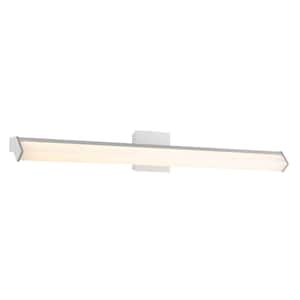 Arco Collection 16-Watt Chrome Integrated LED Sconce