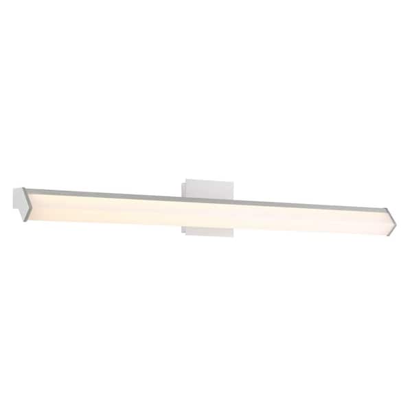 Eurofase Arco Collection 16-Watt Chrome Integrated LED Sconce