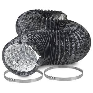 18" Flexible Duct 25 Feet R6 Silver Jacket 