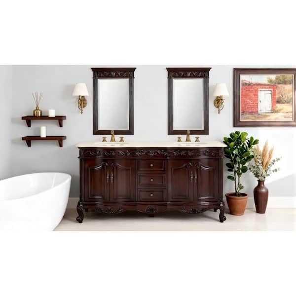 Benton Collection Beckham 64 in.W x 22 in. D x 36 in. H Double