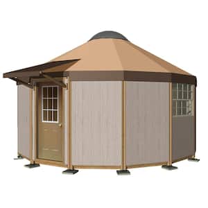Yurt Cabin 19 ft. 5 in. Dia. 296 sq. ft. 14 Wall Artic Kit ADU Rental Unit Guest House