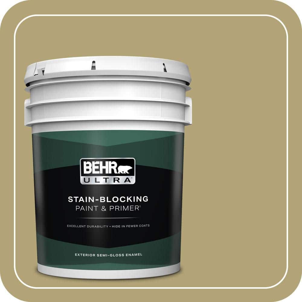 5 gal. #PMD-101 Green Fig Semi-Gloss Enamel Exterior Paint & Primer price history on PriceWatchPro